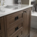 Matte Black 3 in. Cabinet Pulls D2691