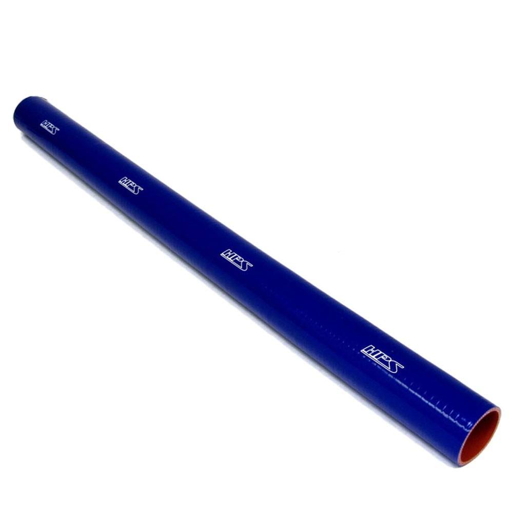 High Temp 7.5 inch ID x 3 Feet Long 6-Ply Reinforced Silicone Coolant Hose Blue W520