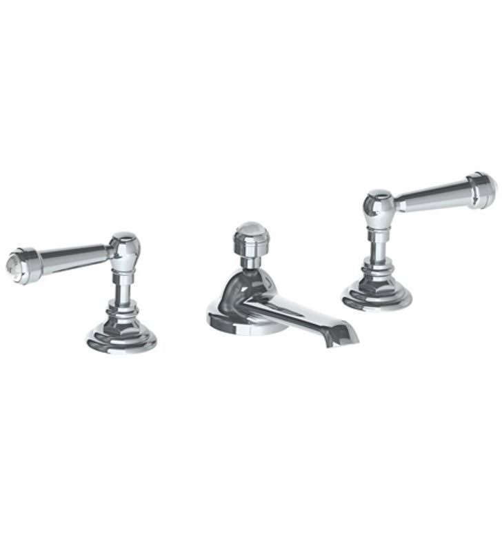Polished Natural Brass Widespread Lavatory Faucet O17380