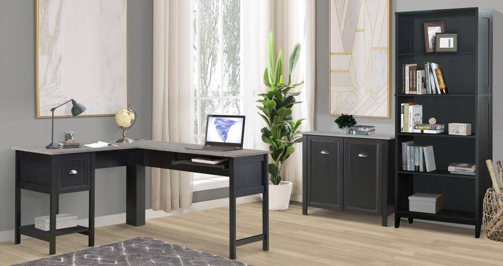 Espresso 2-Door Storage Cabinet S793