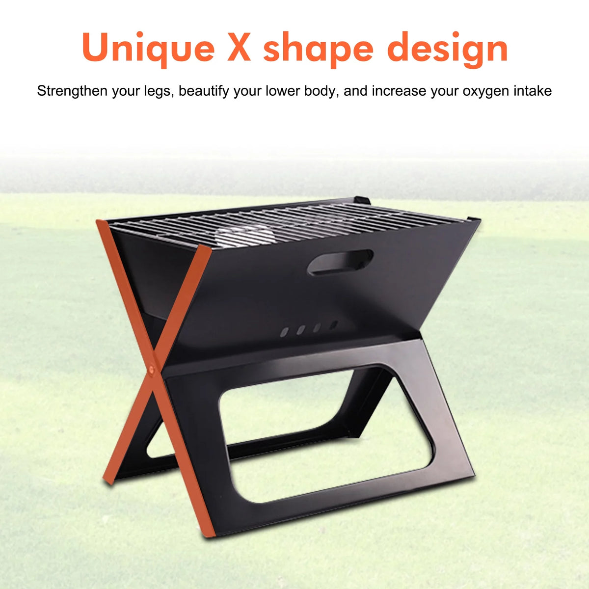 Charcoal BBQ Portable Foldable Grill G39907