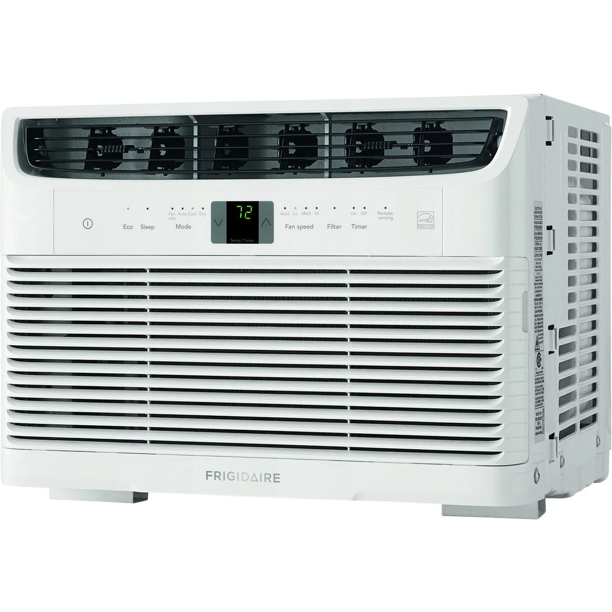 5,000 BTU Window-Mounted Air Conditioner with Remote Control, White Y658028