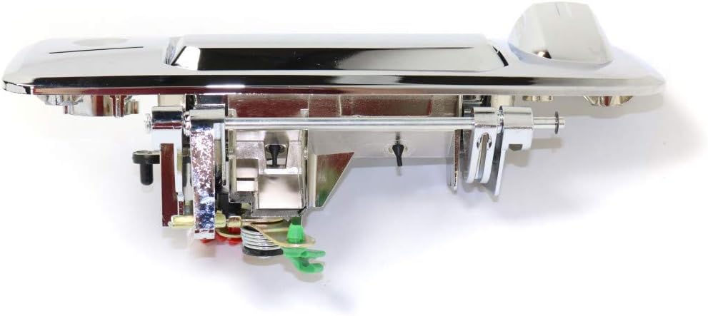 Chrome Plastic Tailgate Handle with Cam and Key Holes Pack of 2 K627637