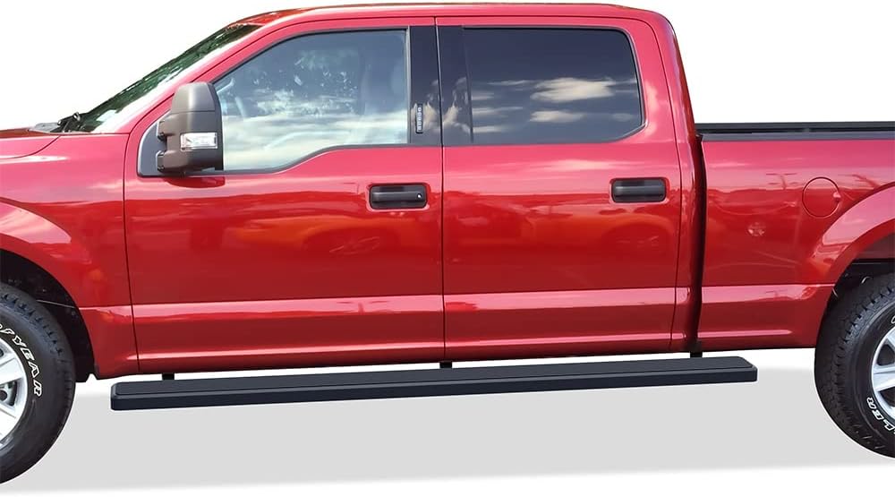 Silver 5 inches Running Boards Side Steps Step Rails N194996