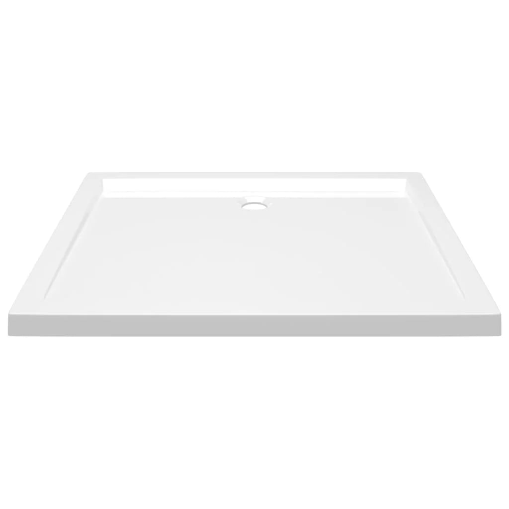 ABS Rectangular Shower Tray with Center Drain V830884
