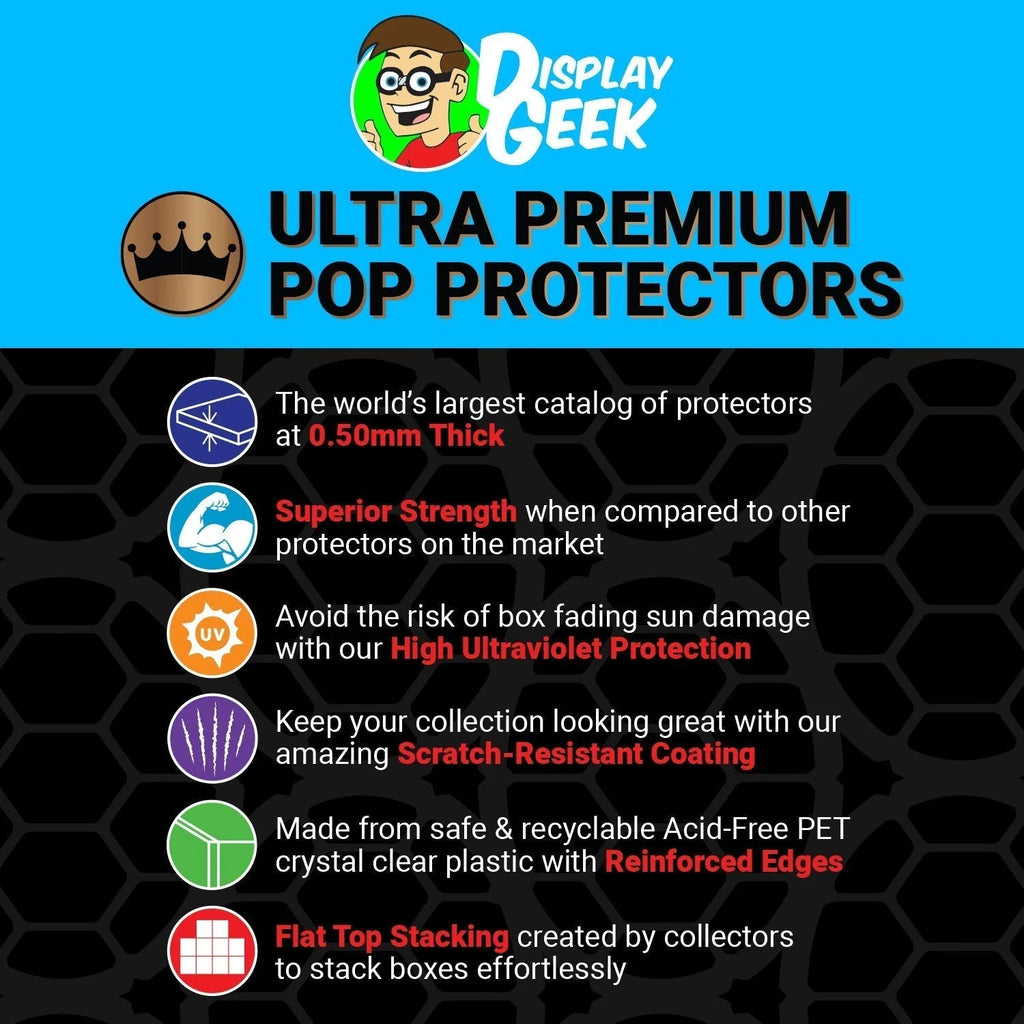 2 Pack Pop Protector for Funko Pop X27476