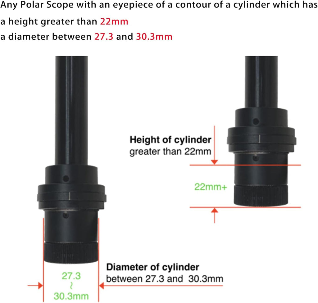 Right Angle Viewfinder with Adapter for Polar Scope V701203