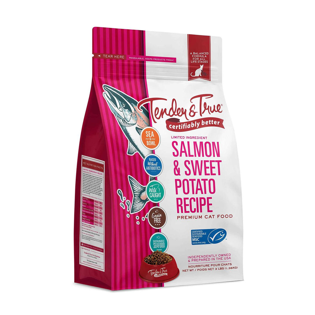 Salmon & Sweet Potato Recipe Dry Cat Food F145244