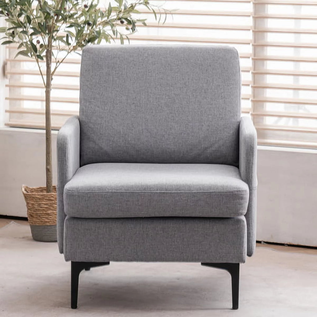 Light Grey Lounge Chair O3349