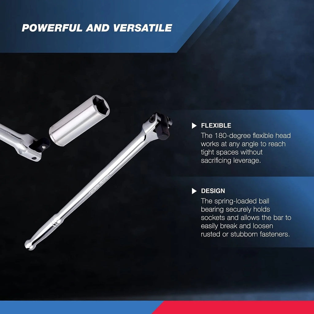 1/2" Drive 24-Inch Flex Head Breaker Bar U40271