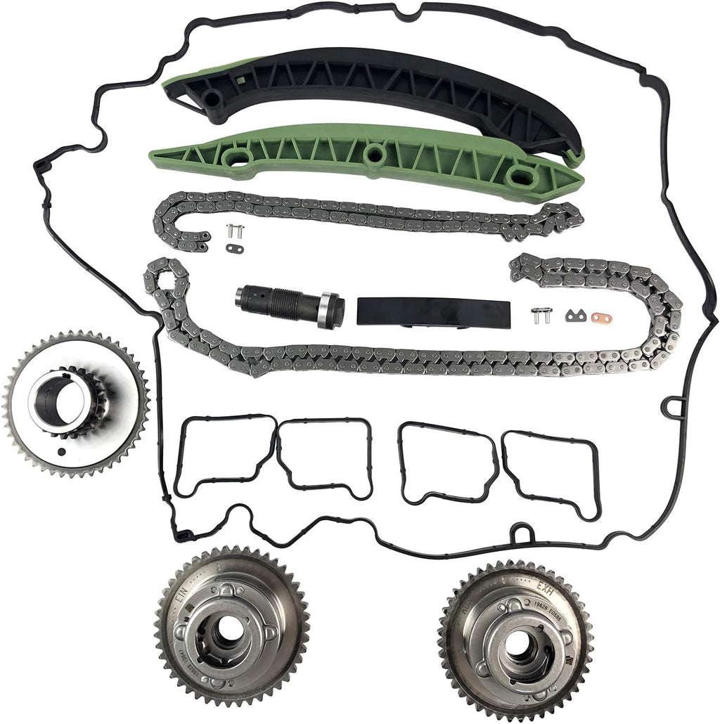 Timing Chain Kit with Camshaft Adjuster for Mercedes Benz M271 I6306