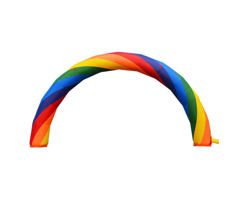 26ft Inflatable Rainbow Arch with Fixed Rope N37673