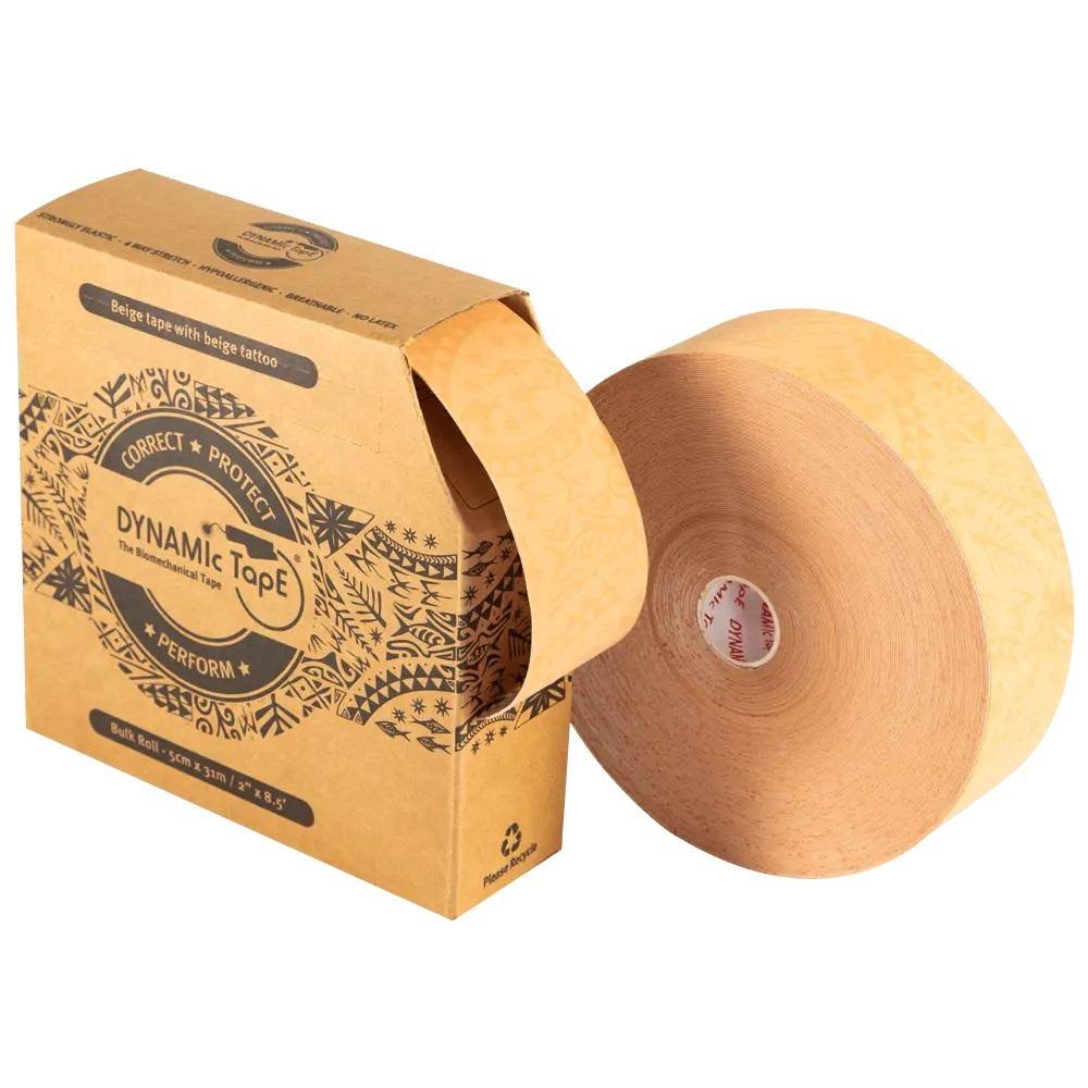 Beige 2" x 102ft 5 L Bulk Roll Tape G2900