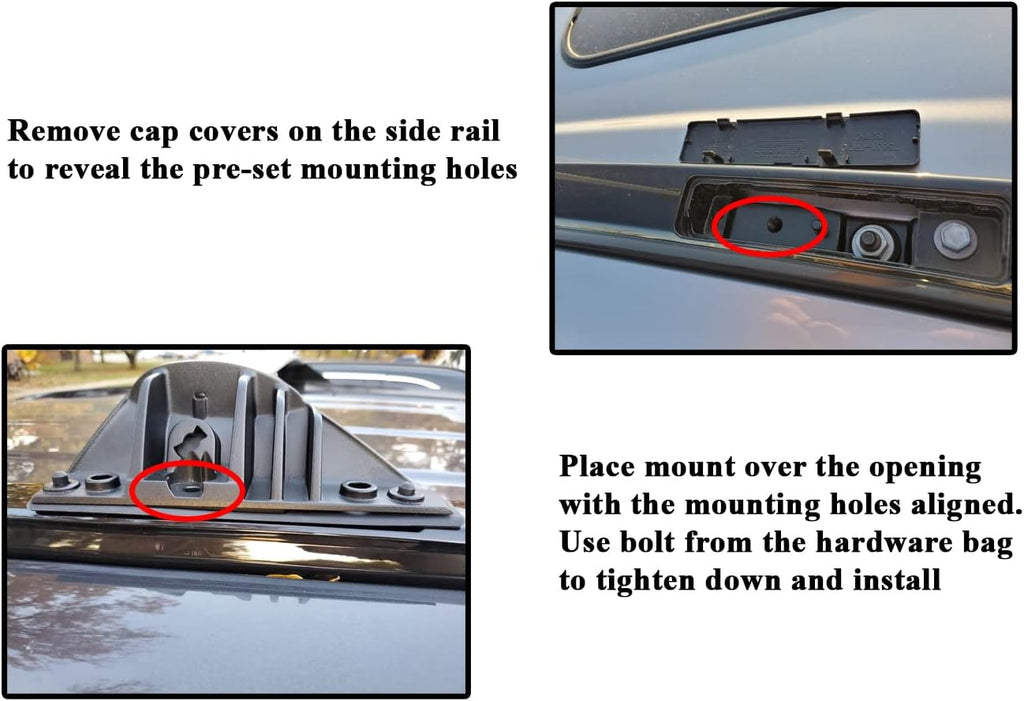 Roof Rack Crossbars for Toyota Rav4 Y44705