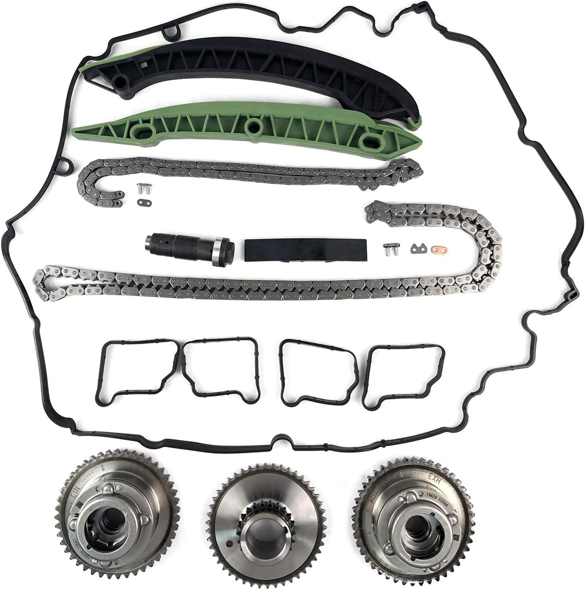 Timing Chain Kit with Camshaft Adjuster for Mercedes Benz M271 I6306