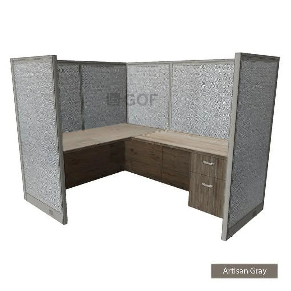 1 Person Workstation Cubicle with Desk Z86647