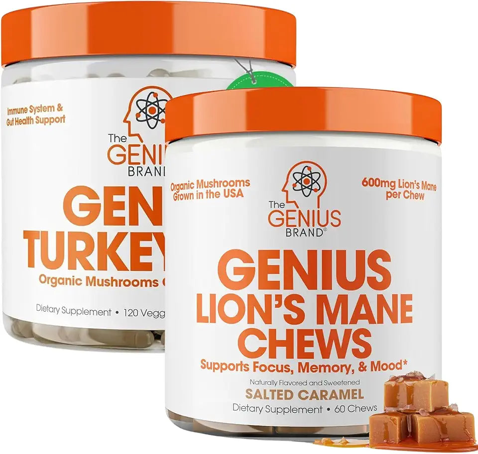Lion’s Mane Soft Chews & Turkey Tail Capsules V20153