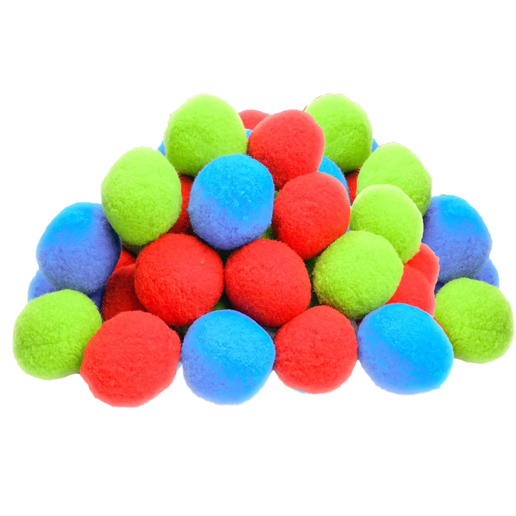 50 Count Reusable Cotton Water Balloons I81135