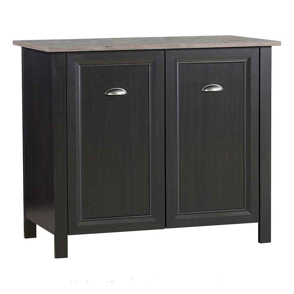 Espresso 2-Door Storage Cabinet S793
