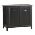 Espresso 2-Door Storage Cabinet S793