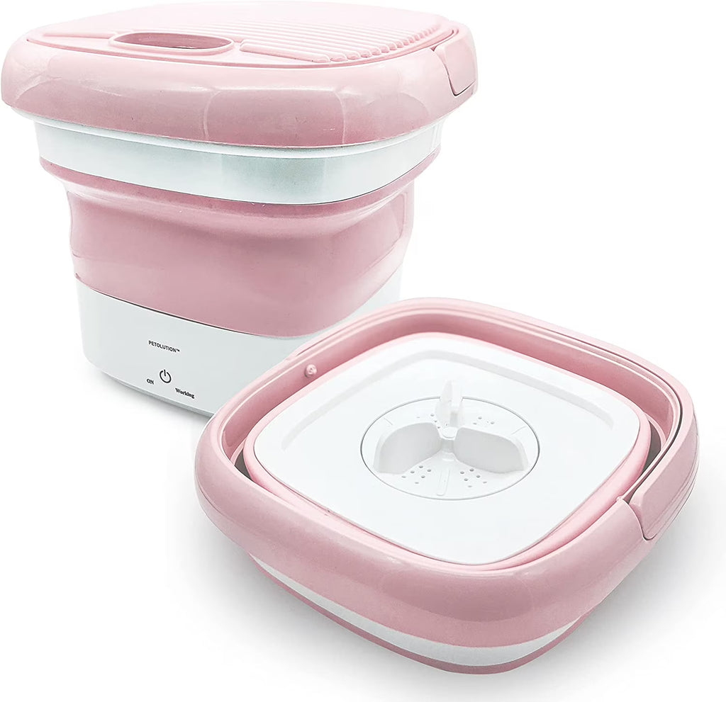 Pink Mini Portable Foldable Washing Machine B183