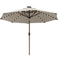 9ft Market Umbrella with 80 LED Lights and Ventilation T77841