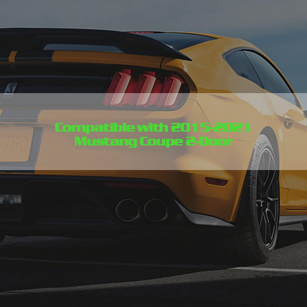 Glossy Black Rear Trunk Spoiler Wing R1205