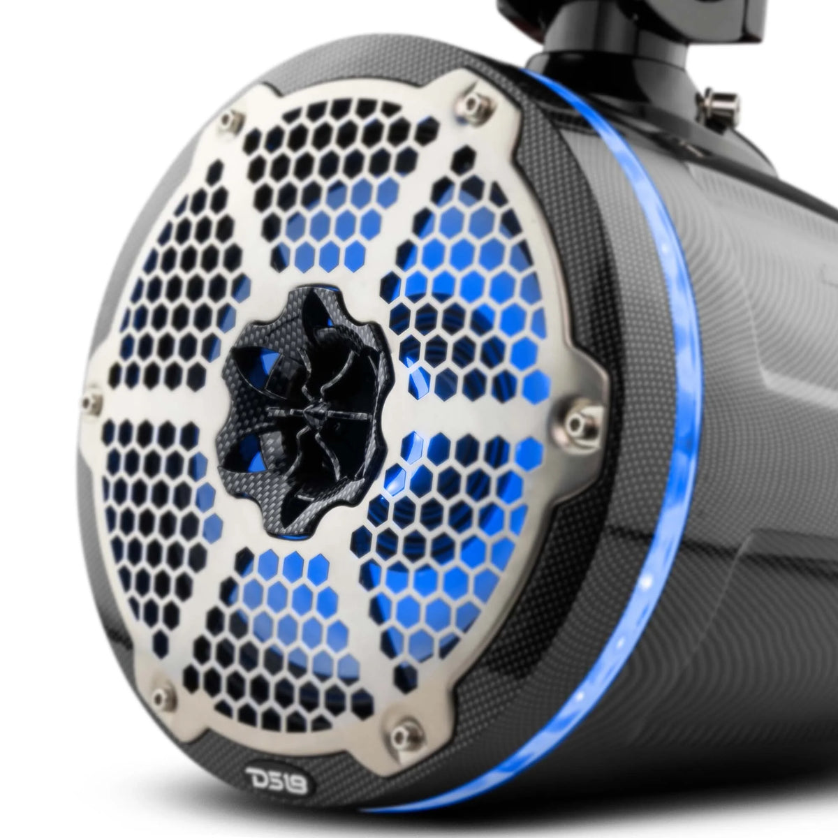 Black Carbon 8" 2-Way Wakeboard Pod Tower Speakers with RGB Lights I726158