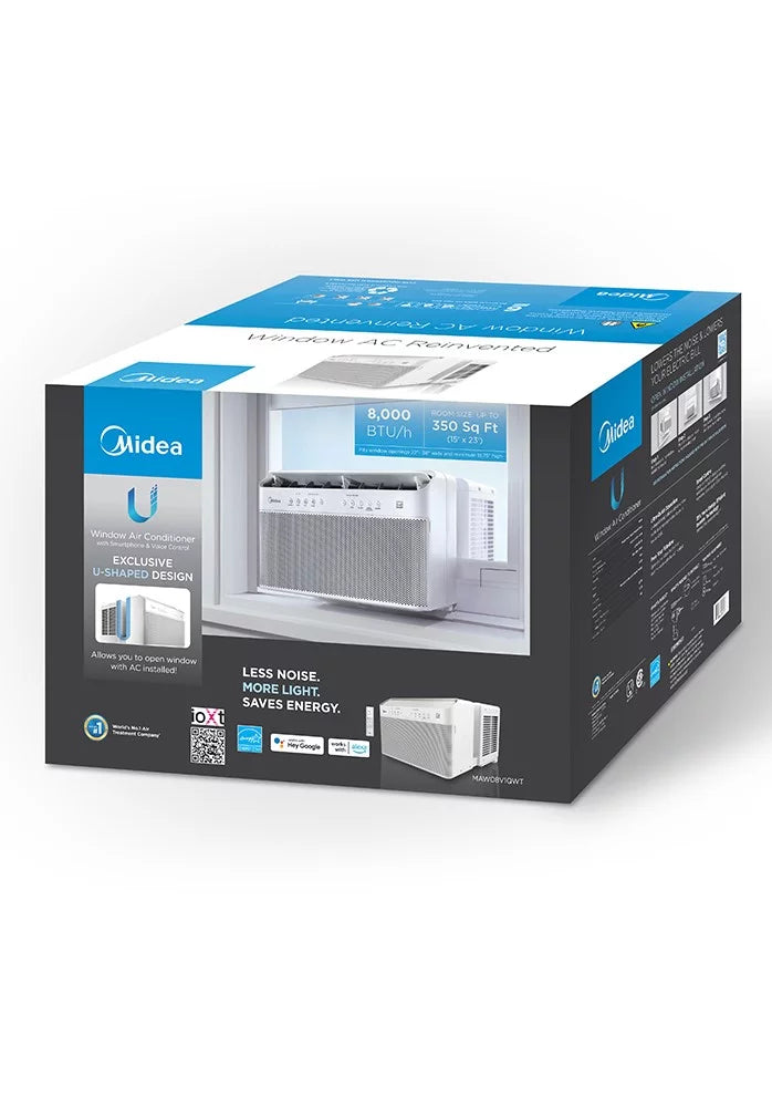 8,000 BTU Smart Inverter U-Shaped Window Air Conditioner G906138