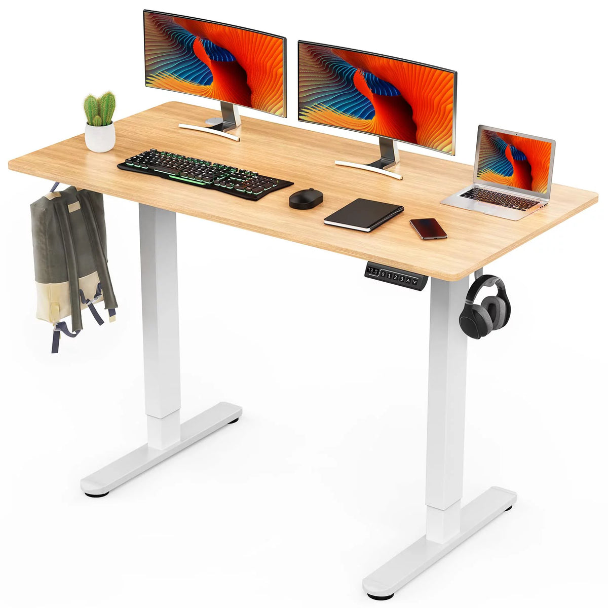 Height Adjustable Electric Standing Desk 40 x 24 Inches I6114