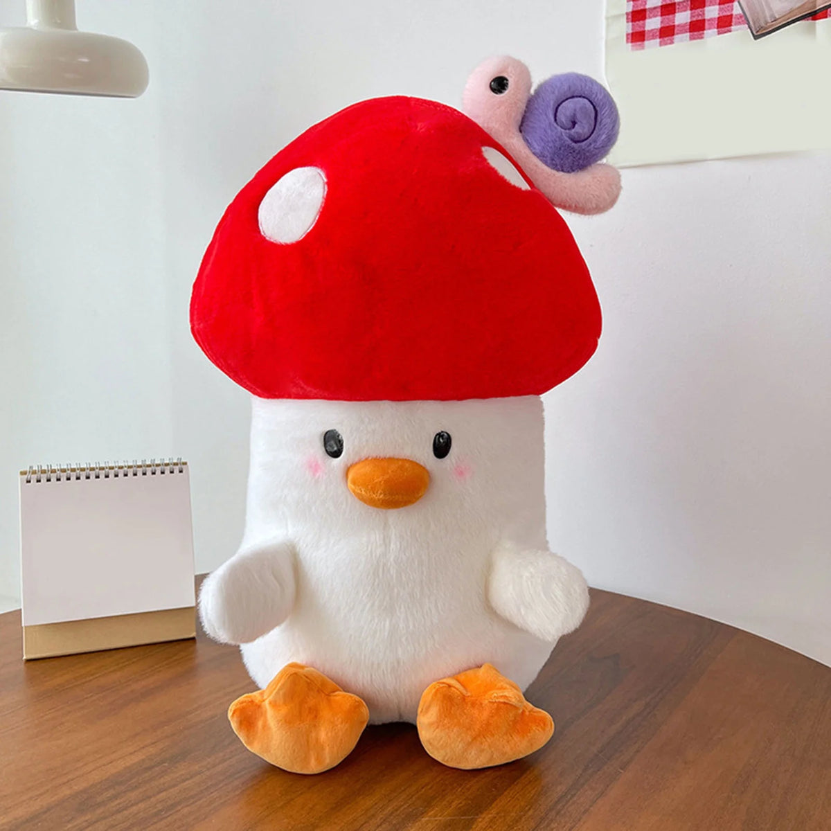 Plush Mushroom Chick Stuffed Animal Toy L382