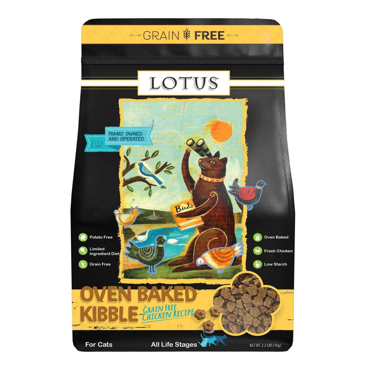 Grain-Free Chicken Recipe Dry Cat Food D712004