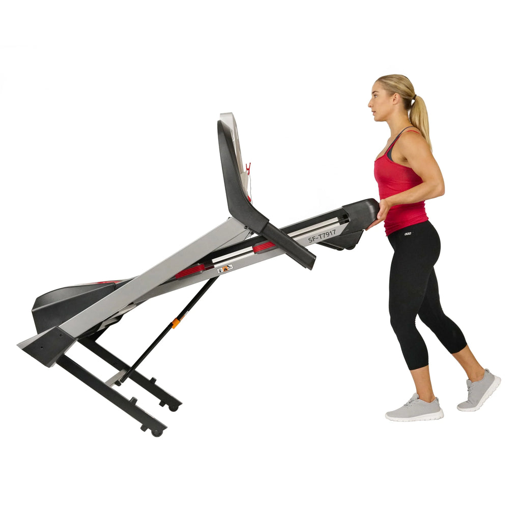 Electric Incline Treadmill with Bluetooth Speakers O8828