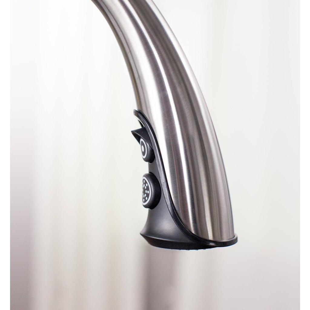Black Pull-Down Kitchen Faucet W23243