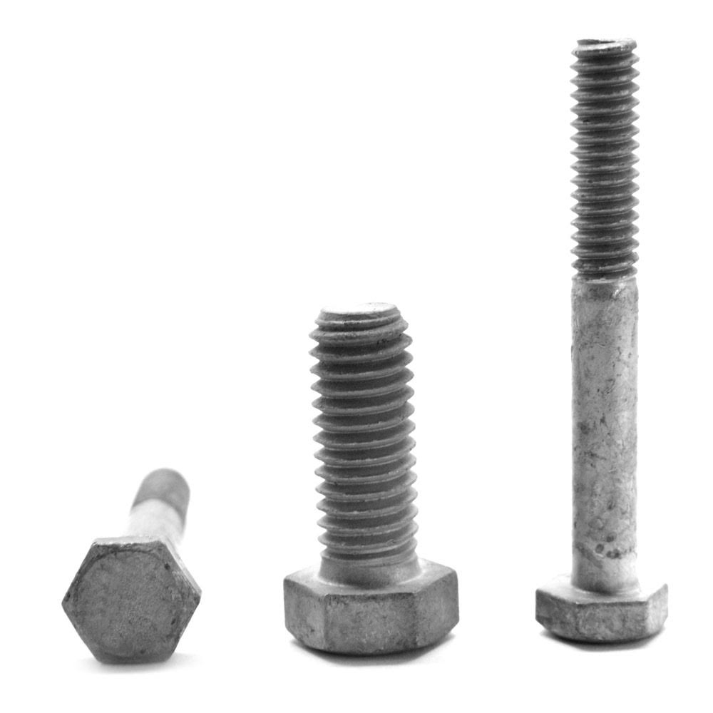 1 1/2x22-6 x 12x226x22THD Coarse Thread A307 Grade A Hex Bolt Low Carbon Steel Hot Dip Galvanized O6467