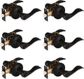 Oil Rubbed Bronze Door Levers Hardware Pack of 2 H257