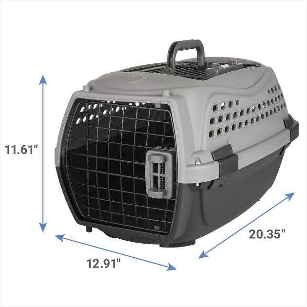 Plastic Dog & Cat Kennel O518