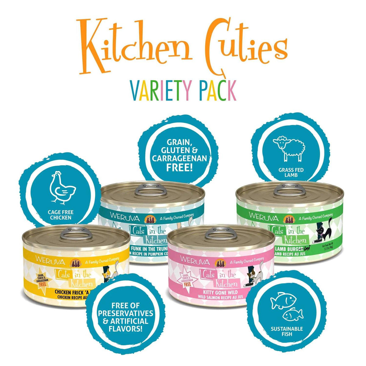 Cat Food Variety Pack X5904