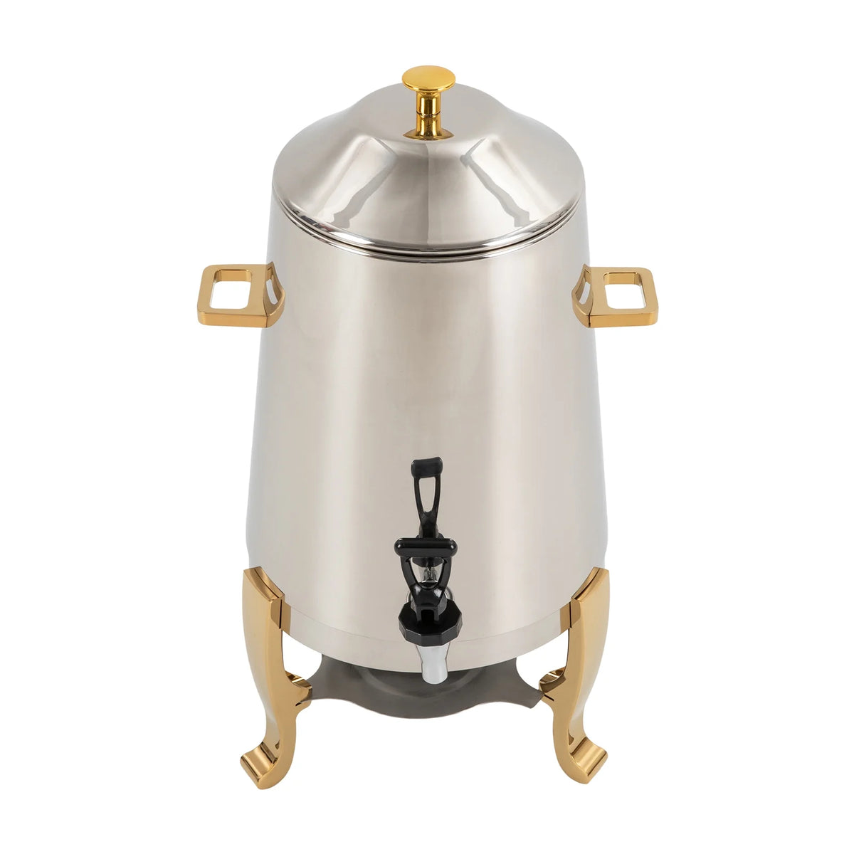 Heatable Stainless Steel Hot Beverage Dispenser with Spigot 13L A828