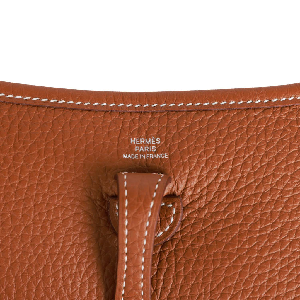 Gold Clemence Palladium Hardware Bag D195