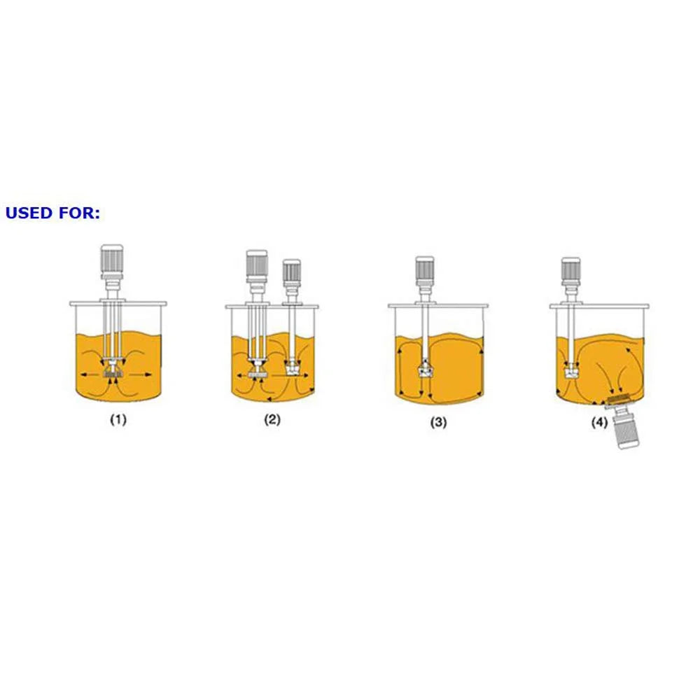 High Shear Dispersion Mixer Emulsifying Mixer Disperser 220V G218