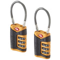 Orange TSA Cable Lock 2 Pack R5317