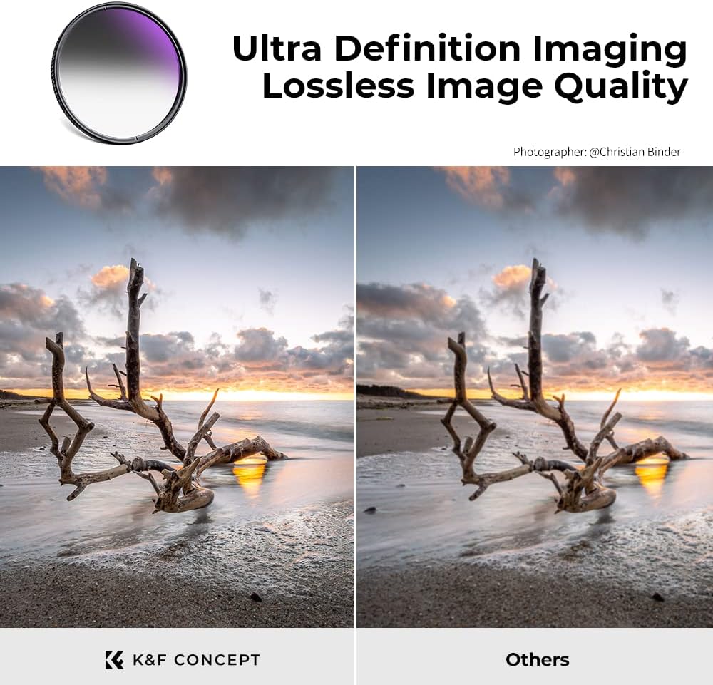 77mm 3 Stop Soft Graduated Neutral Density Filter Pack of 2 P16523