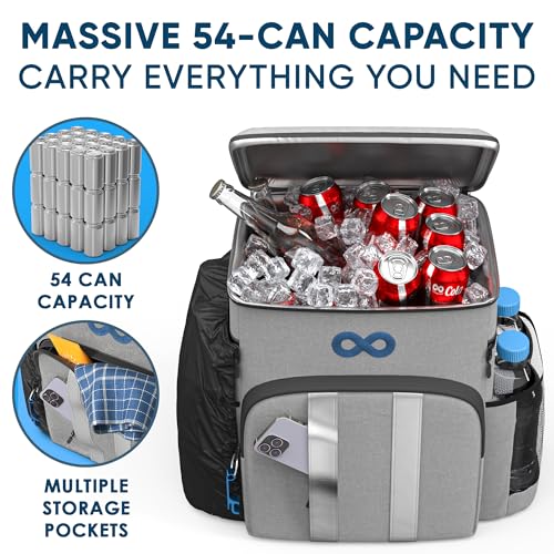54 Can Leakproof Insulated Cooler Backpack I42866