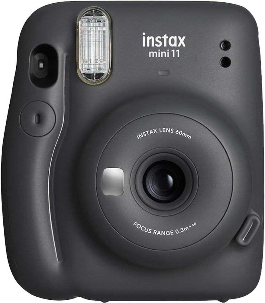 Instant Camera Bundle with Twin Pack Instant Film (60 Sheets) and Case D1194