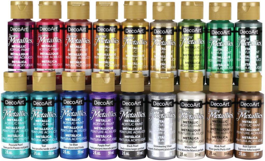 Metallics Sampler Set 18/Pkg W255430