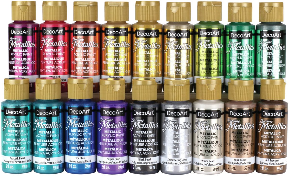 Metallics Sampler Set 18/Pkg W255430
