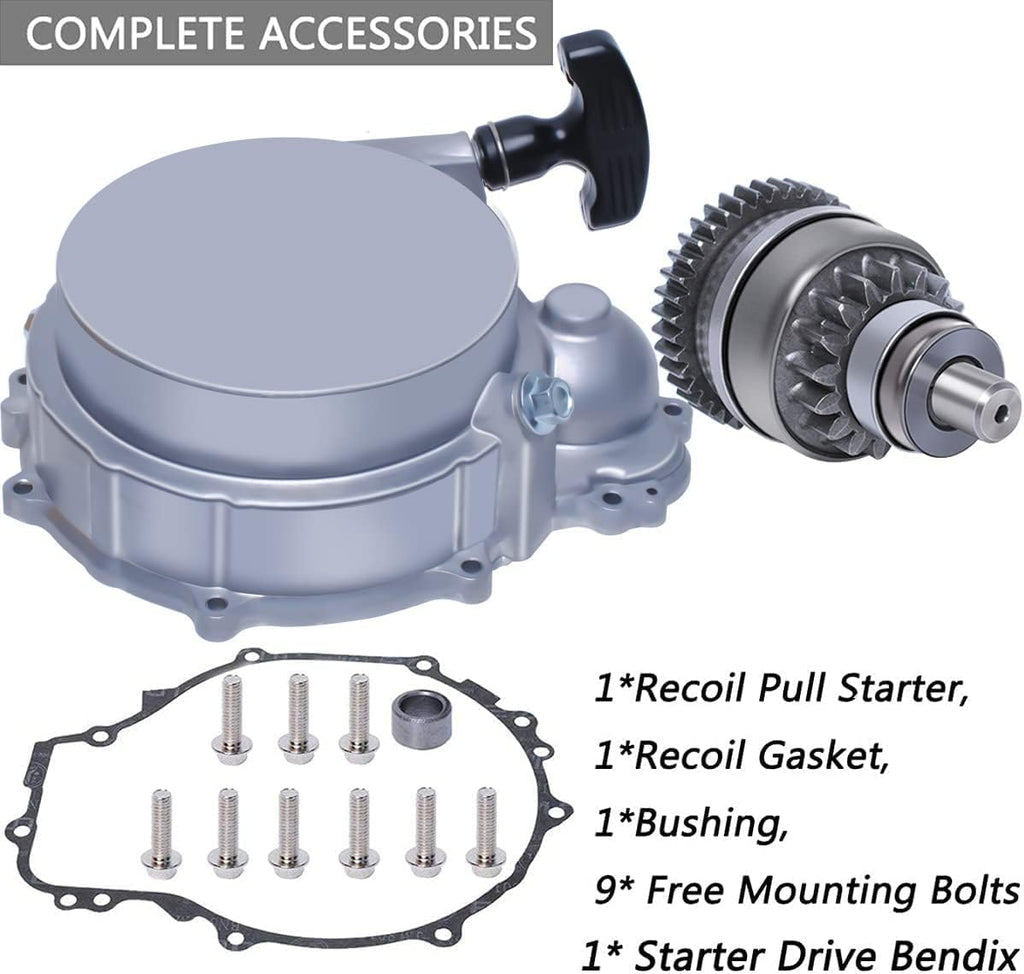 Recoil Pull Starter Complete Assembly Pack of 2 K9511