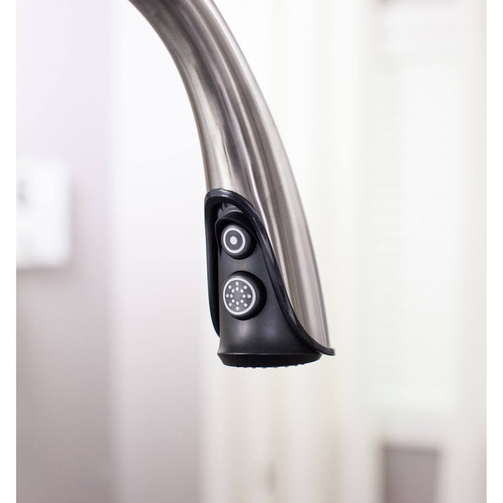 Black Pull-Down Kitchen Faucet W23243