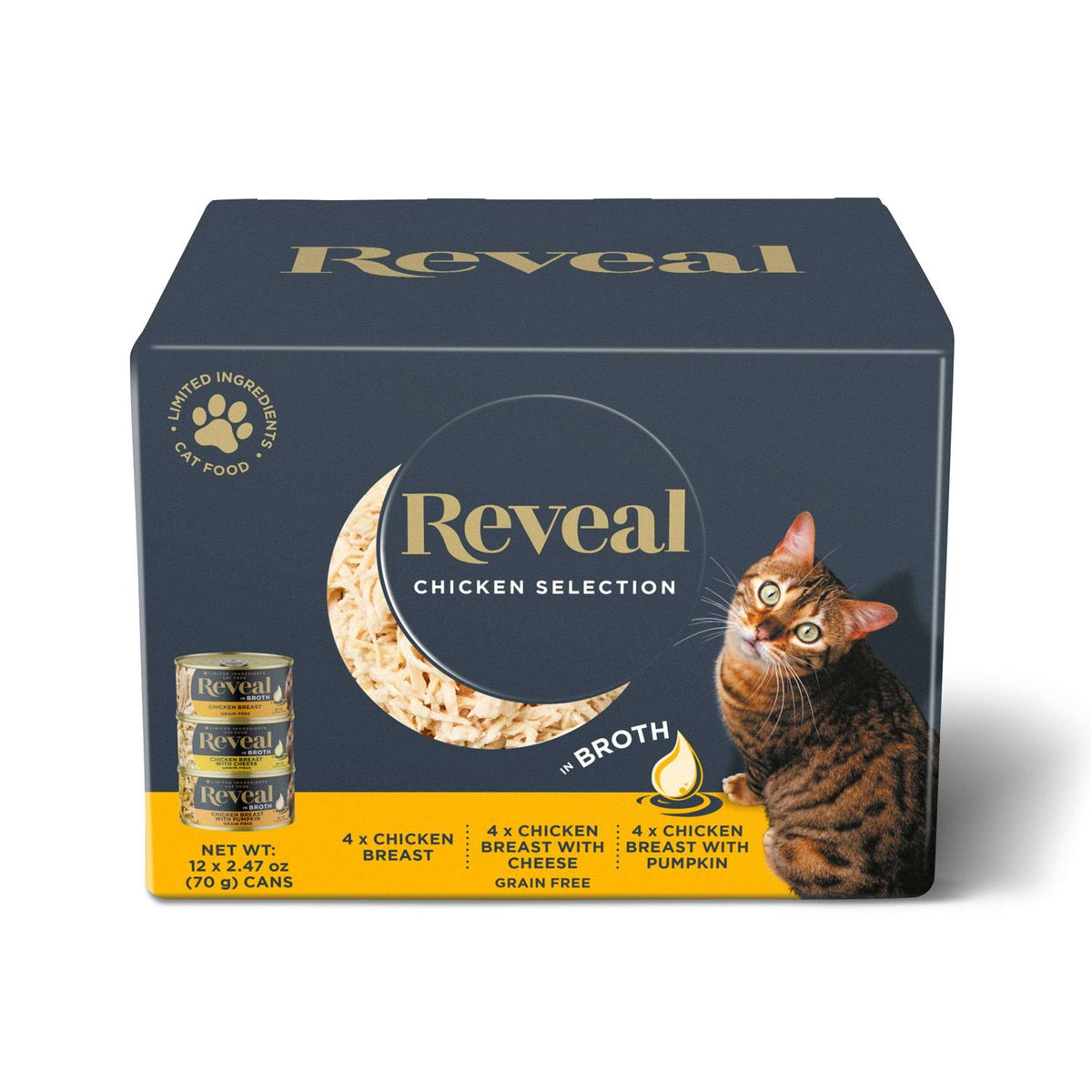 Grain Free Chicken Cat Food in Broth P828816